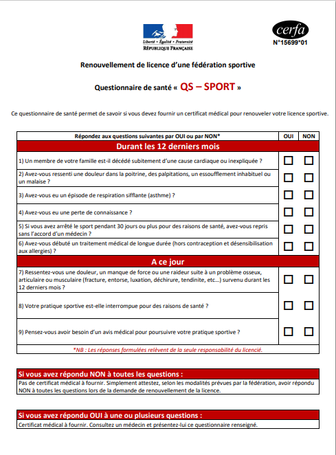 questionnaire medical